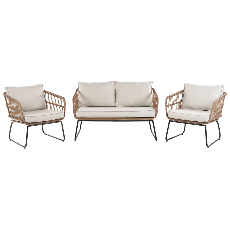 Utegruppe Ravello - beige - Hagemøbler - Loungemøbler - Sofagruppe utendørs