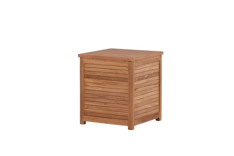 Trento Putekasse 53x53 cm - Brun - Hagemøbler - Puteoppbevaring & møbelbeskyttelse - Putebokser & Putekasser