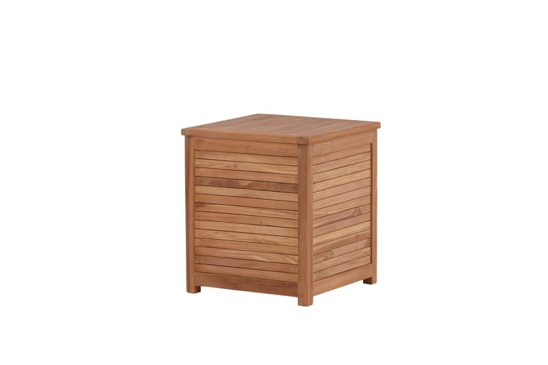 Trento Putekasse 53x53 cm - Brun - Hagemøbler - Puteoppbevaring & møbelbeskyttelse - Putebokser & Putekasser