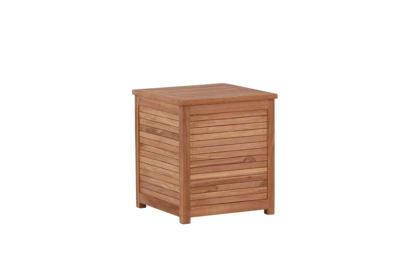 Trento Putekasse 53x53 cm - Brun - Hagemøbler - Puteoppbevaring & møbelbeskyttelse - Putebokser & Putekasser