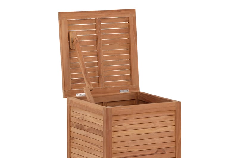Trento Putekasse 53x53 cm - Brun - Hagemøbler - Puteoppbevaring & møbelbeskyttelse - Putebokser & Putekasser