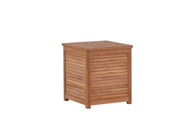 Trento Putekasse 53x53 cm - Brun - Hagemøbler - Puteoppbevaring & møbelbeskyttelse - Putebokser & Putekasser