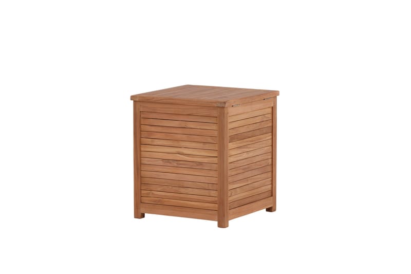Trento Putekasse 53x53 cm - Brun - Hagemøbler - Puteoppbevaring & møbelbeskyttelse - Putebokser & Putekasser
