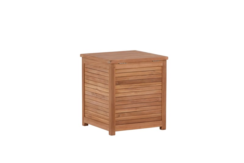 Trento Putekasse 53x53 cm - Brun - Hagemøbler - Puteoppbevaring & møbelbeskyttelse - Putebokser & Putekasser