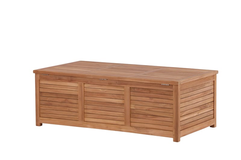 Trento Putekasse 130x70 cm - Brun - Hagemøbler - Puteoppbevaring & møbelbeskyttelse - Putebokser & Putekasser