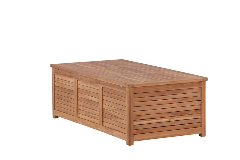 Trento Putekasse 130x70 cm - Brun - Hagemøbler - Puteoppbevaring & møbelbeskyttelse - Putebokser & Putekasser