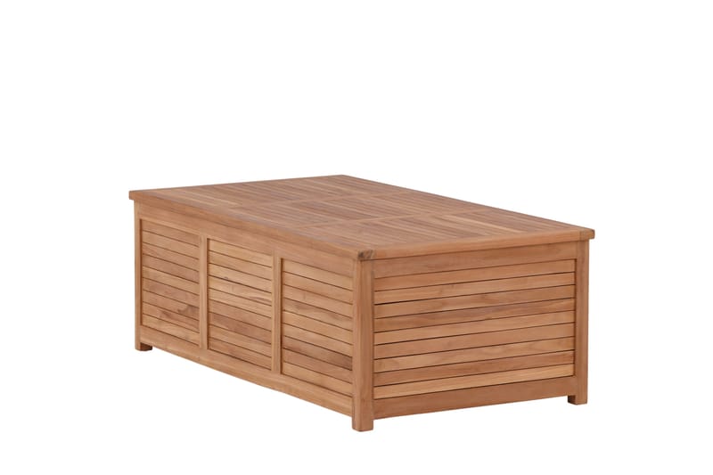Trento Putekasse 130x70 cm - Brun - Hagemøbler - Puteoppbevaring & møbelbeskyttelse - Putebokser & Putekasser