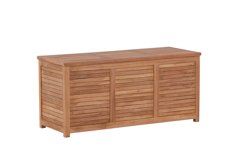 Trento Putekasse 130x50 cm - Brun - Hagemøbler - Puteoppbevaring & møbelbeskyttelse - Putebokser & Putekasser
