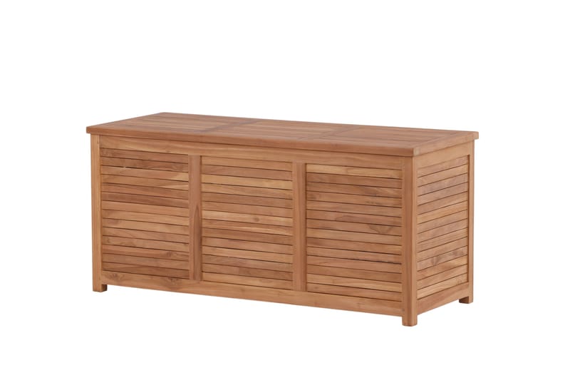 Trento Putekasse 130x50 cm - Brun - Hagemøbler - Puteoppbevaring & møbelbeskyttelse - Putebokser & Putekasser