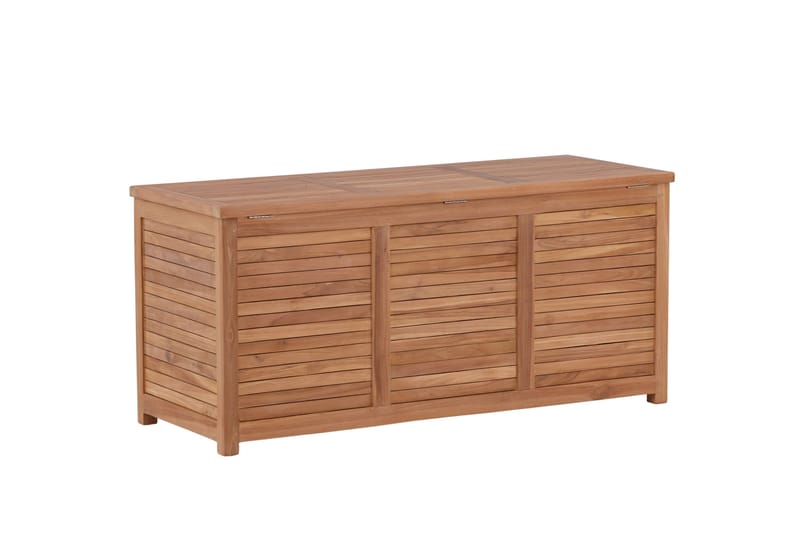 Trento Putekasse 130x50 cm - Brun - Hagemøbler - Puteoppbevaring & møbelbeskyttelse - Putebokser & Putekasser