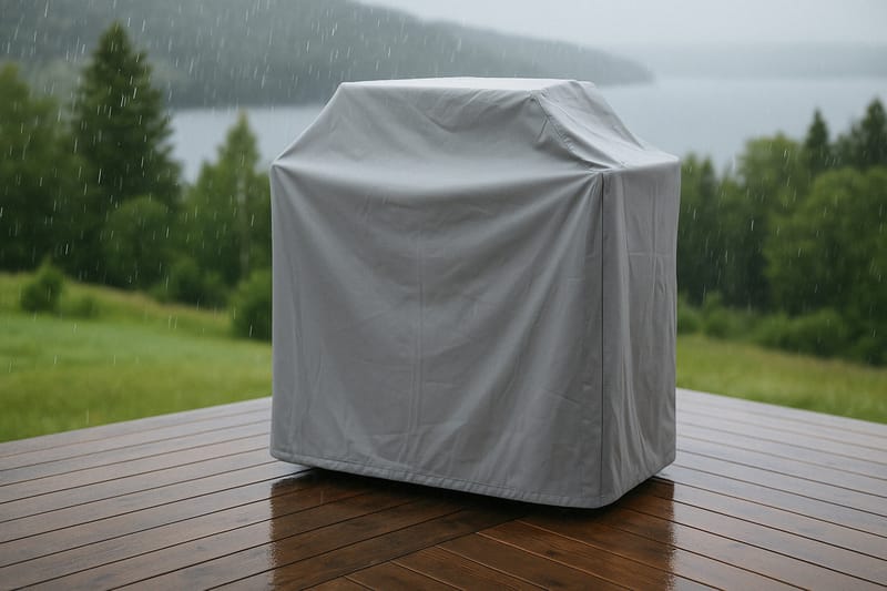 Klas Grilltrekk 150x100x70 cm - Grå - Hagemøbler - Puteoppbevaring & møbelbeskyttelse - Overtrekk hagemøbler