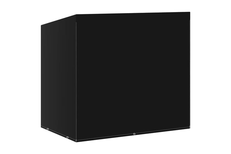 Trekk til huskebenk 6 maljer 135x105x175 cm - Svart - Hagemøbler - Puteoppbevaring & møbelbeskyttelse - Hammockbeskyttelse