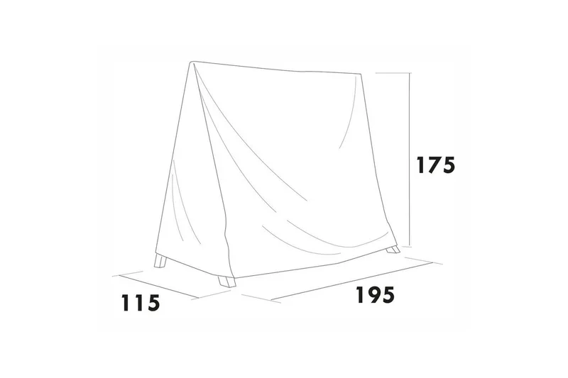 Møbelbeskyttelse Hammock Hillerstorp Marstrand Grå, undefined