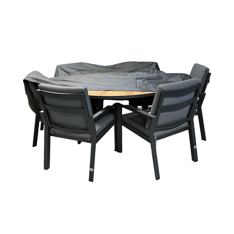 Møbeltrekk HOME4YOU Værbestandig 120x75 cm - Grå - Hagemøbler - Puteoppbevaring & møbelbeskyttelse - Overtrekk hagemøbler