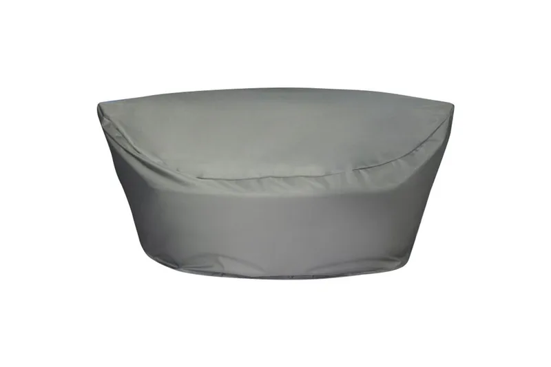 Möbelskydd Beliani Chuva 140x135x80 cm Grey - Hagemøbler - Puteoppbevaring & møbelbeskyttelse - Overtrekk hagemøbler