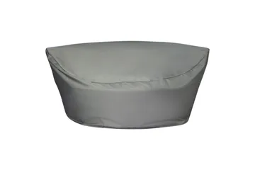 Möbelskydd Beliani Chuva 140x135x80 cm Grey - Hagemøbler - Puteoppbevaring & møbelbeskyttelse - Overtrekk hagemøbler