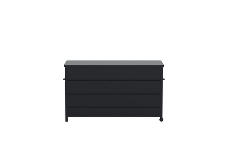 Nisis putekasse utendørs - Svart - Hagemøbler - Puteoppbevaring & møbelbeskyttelse - Putebokser & Putekasser