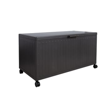 Oppbevaringsboks HOME4YOU Mirador mørk grå 130x60,4x80 cm - Mørkegrå - Hagemøbler - Puteoppbevaring & møbelbeskyttelse - Putebokser & Putekasser