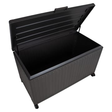 Oppbevaringsboks HOME4YOU Mirador mørk grå 142x72x80 cm - Mørkegrå - Hagemøbler - Puteoppbevaring & møbelbeskyttelse - Putebokser & Putekasser