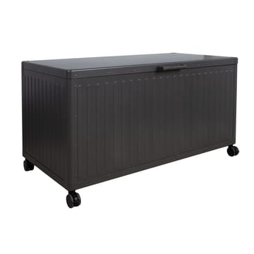 Oppbevaringsboks HOME4YOU Mirador mørk grå 142x72x80 cm - Mørkegrå - Hagemøbler - Puteoppbevaring & møbelbeskyttelse - Putebokser & Putekasser