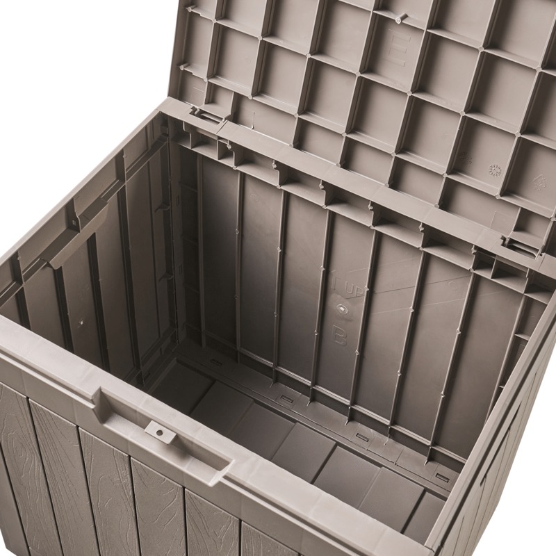 Oppbevaringsboks utendørs Recife 43x56 cm - Beige - Hagemøbler - Puteoppbevaring & møbelbeskyttelse - Putebokser & Putekasser