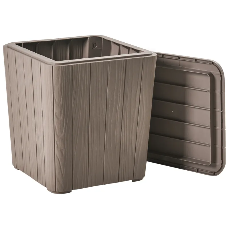 Oppbevaringsboks utendørs Sarandi 40x40 cm, Beige