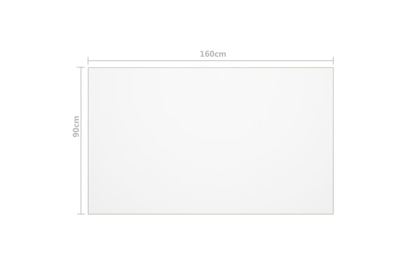 Bordbeskytter gjennomsiktig 160x90 cm 2 mm PVC - Hagemøbler - Puteoppbevaring & møbelbeskyttelse - Overtrekk hagemøbler