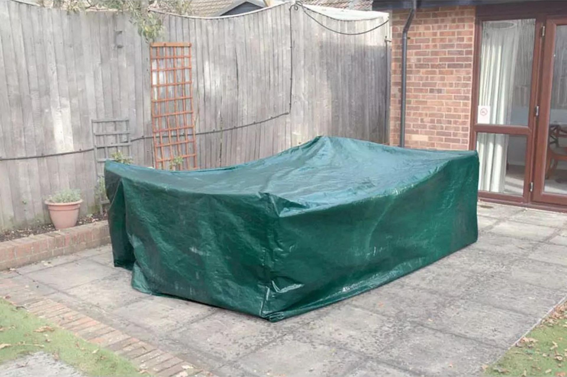 Draper Tools Hagemøbeltrekk 278x204x106 cm 76234 - Hagemøbler - Puteoppbevaring & møbelbeskyttelse - Overtrekk hagemøbler