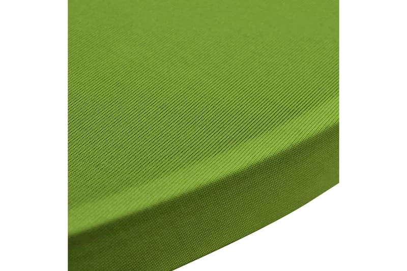 Elastisk bordduk 4 stk 70 cm grønn - grønn - Overtrekk hagemøbler