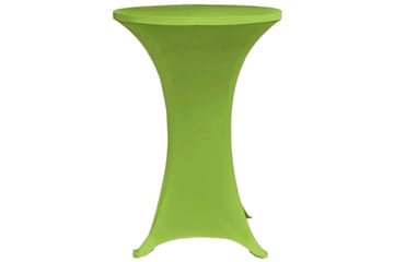 Elastisk bordduk 4 stk 80 cm grønn - grønn - Hagemøbler - Puteoppbevaring & møbelbeskyttelse - Overtrekk hagemøbler