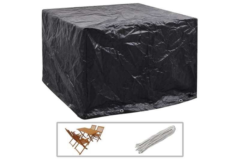 Hagemøbeltrekk 8 maljer 122x112x98 cm - Hagemøbler - Puteoppbevaring & møbelbeskyttelse - Overtrekk hagemøbler