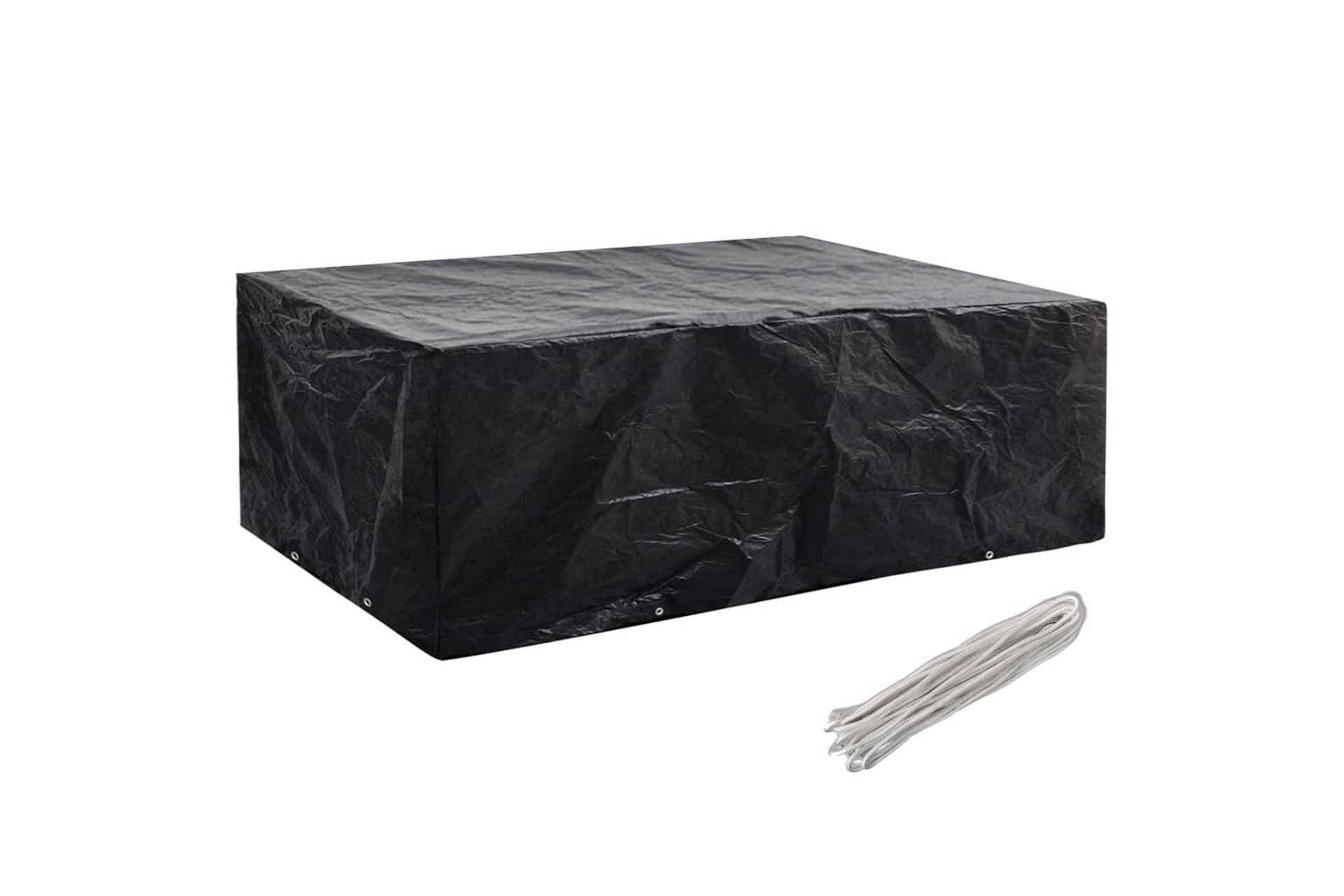 Hagemøbeltrekk 8 maljer 242x162x100 cm - Hagemøbler - Puteoppbevaring & møbelbeskyttelse - Overtrekk hagemøbler