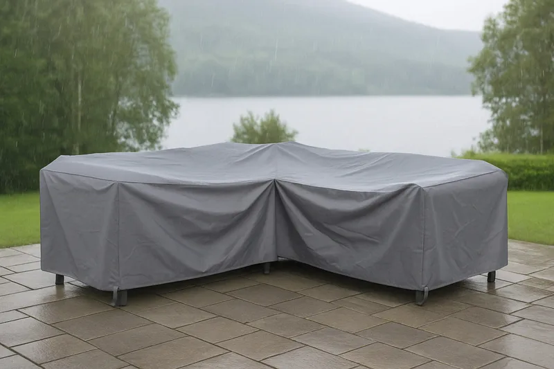 Klas Møbelbeskyttelse 203x86x80 - Grå - Hagemøbler - Puteoppbevaring & møbelbeskyttelse - Overtrekk hagemøbler