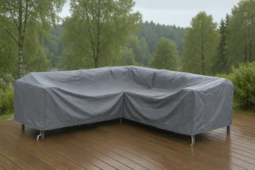 Klas Møbelbeskyttelse 325x100x255 - Grå - Hagemøbler - Puteoppbevaring & møbelbeskyttelse - Overtrekk hagemøbler