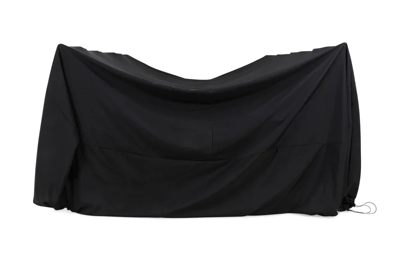 Møbelovertrekk 160x255x95 cm - Svart - Hagemøbler - Puteoppbevaring & møbelbeskyttelse - Overtrekk hagemøbler