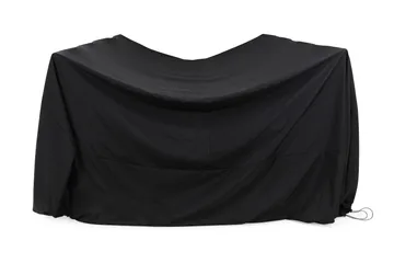 Møbelovertrekk 350x255x65 cm - Svart - Hagemøbler - Puteoppbevaring & møbelbeskyttelse - Overtrekk hagemøbler