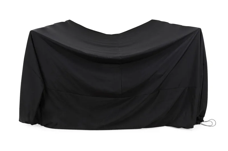 Møbelovertrekk 350x255x65 cm - Svart - Hagemøbler - Puteoppbevaring & møbelbeskyttelse - Overtrekk hagemøbler
