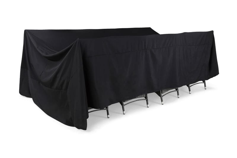 Møbelovertrekk 350x255x65 cm, Svart