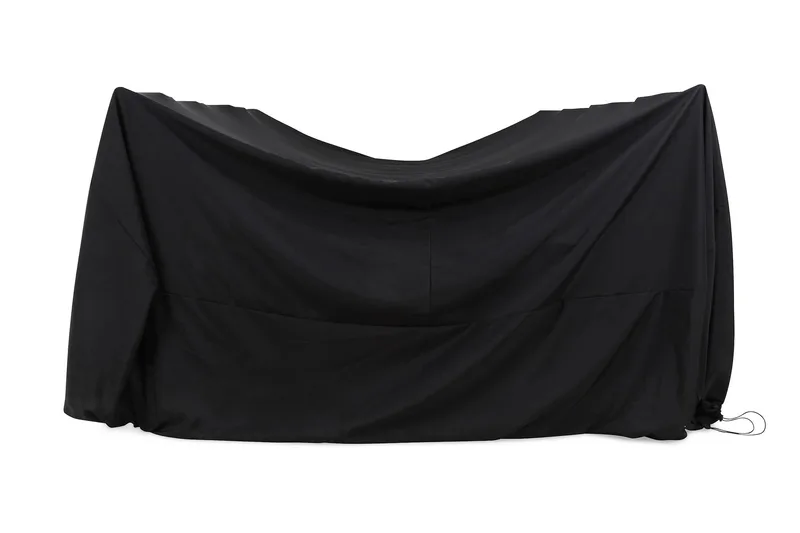 Møbelovertrekk 350x255x65 cm - Svart - Hagemøbler - Puteoppbevaring & møbelbeskyttelse - Overtrekk hagemøbler