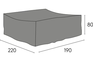 Møbeltrekk 190x220x80 cm - Hagemøbler - Puteoppbevaring & møbelbeskyttelse - Overtrekk hagemøbler