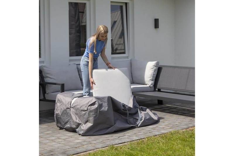 Madison Trekk til hagemøbelputer 175x80x60cm grå - Hagemøbler - Puteoppbevaring & møbelbeskyttelse - Overtrekk hagemøbler