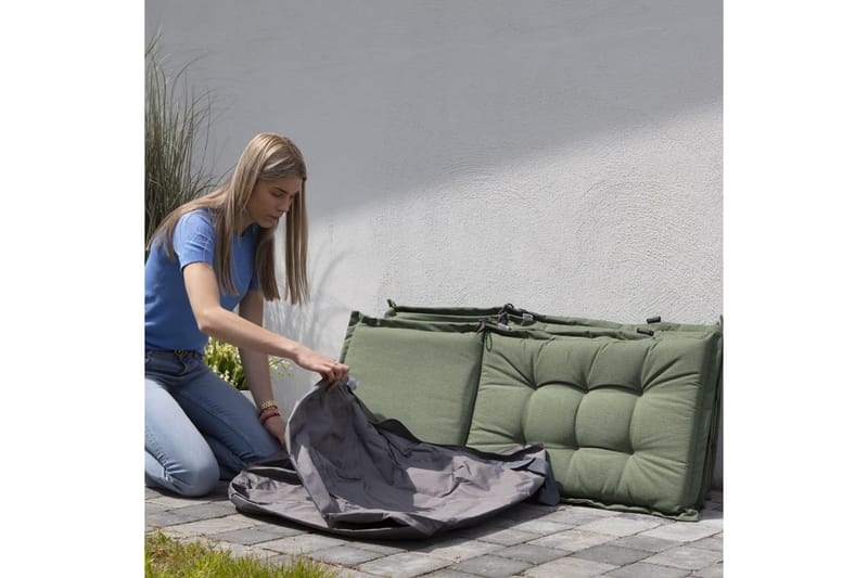 Madison Trekk til hagemøbelputer 175x80x60cm grå - Hagemøbler - Puteoppbevaring & møbelbeskyttelse - Overtrekk hagemøbler