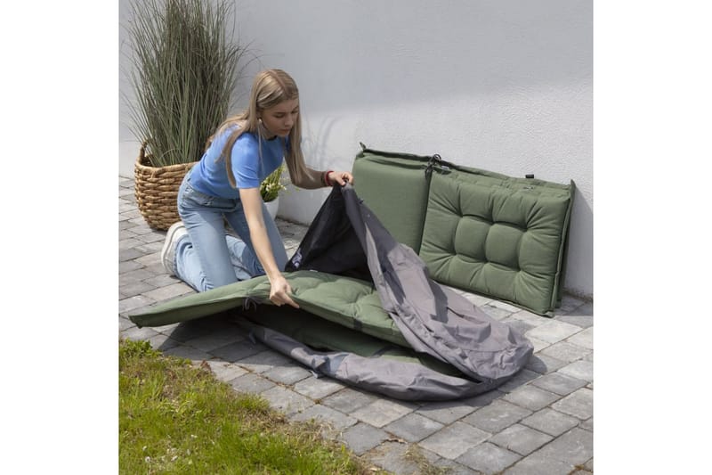 Madison Trekk til hagemøbelputer 175x80x60cm grå - Hagemøbler - Puteoppbevaring & møbelbeskyttelse - Overtrekk hagemøbler