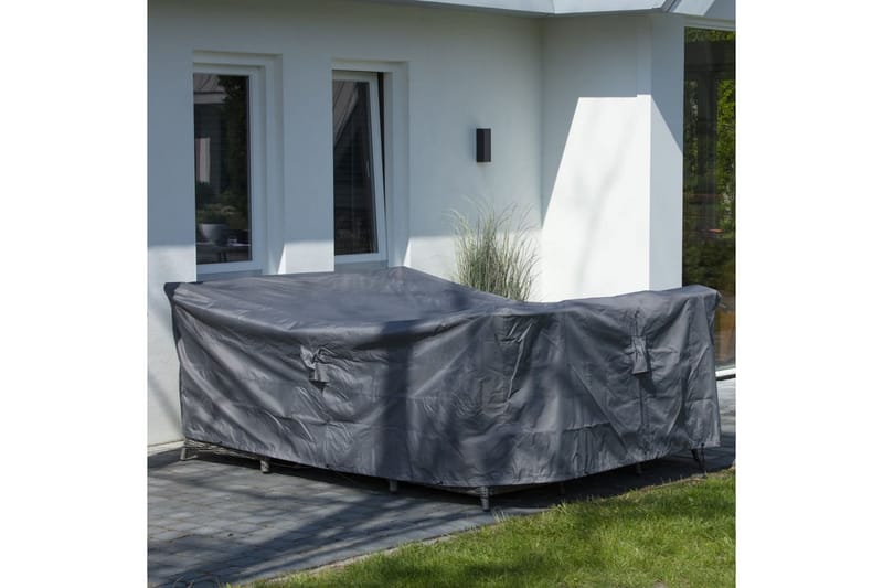 Madison Trekksett til hagesofa 210x200x70cm grå - Hagemøbler - Puteoppbevaring & møbelbeskyttelse - Overtrekk hagemøbler