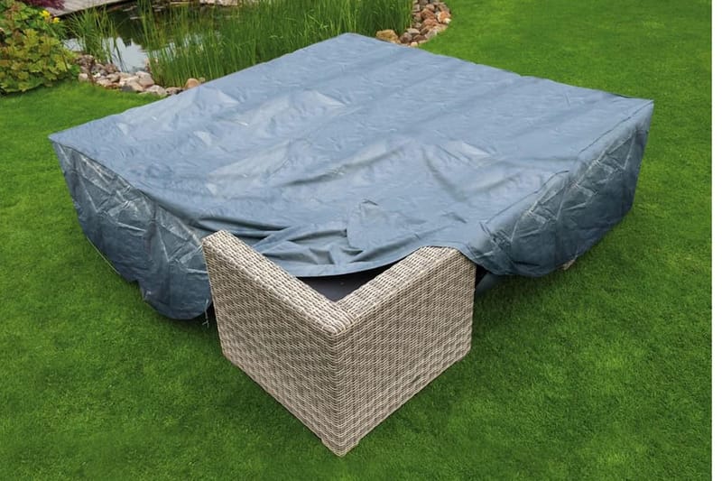 Nature Hagemøbeltrekk for lavt bord og stoler 250x250x70 cm - Hagemøbler - Puteoppbevaring & møbelbeskyttelse - Overtrekk hagemøbler