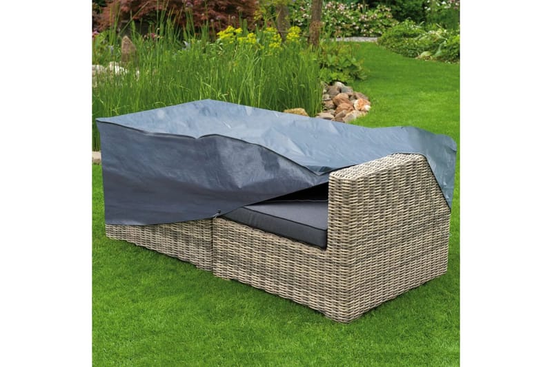Nature Hagemøbeltrekk for toseters solsenger 170x90x60 cm - Hagemøbler - Puteoppbevaring & møbelbeskyttelse - Overtrekk hagemøbler
