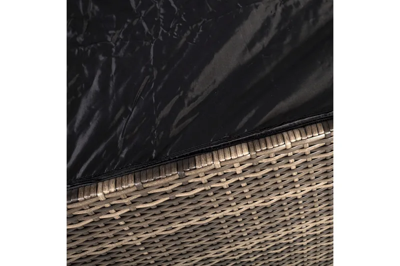 Putekkasse WICKER 140x80x65cm - Hagemøbler - Puteoppbevaring & møbelbeskyttelse - Putebokser & Putekasser