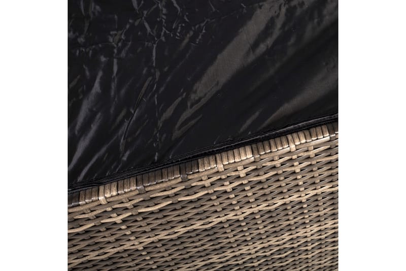 Putekkasse WICKER 140x80x65cm - Hagemøbler - Puteoppbevaring & møbelbeskyttelse - Overtrekk hagemøbler