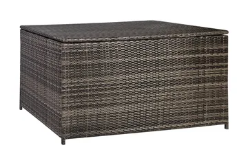 Putekkasse WICKER 140x80x65cm - Hagemøbler - Puteoppbevaring & møbelbeskyttelse - Putebokser & Putekasser