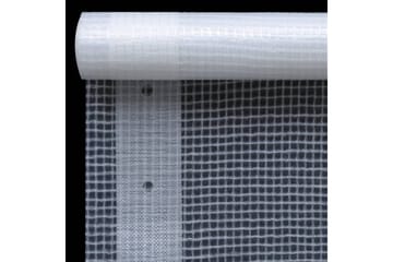 Leno presenninger 2 stk 260 g/m² 4x3 m hvit - Hvit - Hagemøbler - Puteoppbevaring & møbelbeskyttelse - Presenning